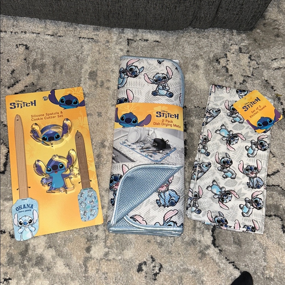 Disney Stitch Kitchen Set